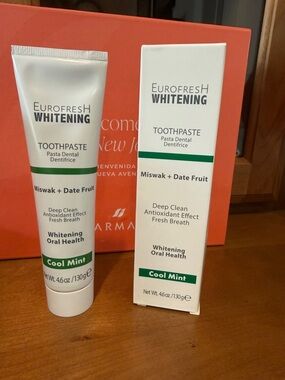 Whitening Cool Mint Toothpaste - Miswak + Date Fruit.